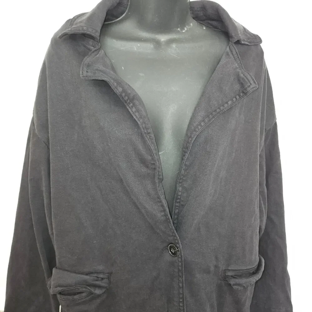 Ba&sh mike oversized two buttons jacket coat US size 6‎